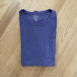 J. Crew Garment-Dyed Crew Neck Tee